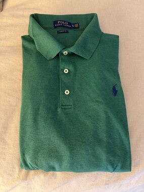 Ralph Lauren Polo Classic Fit Green XL Soft